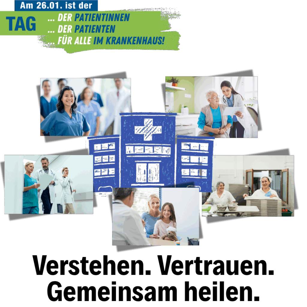 Tag für Alle im Krankenhaus 2026: Verstehen. Vertrauen. Gemeinsam heilen.